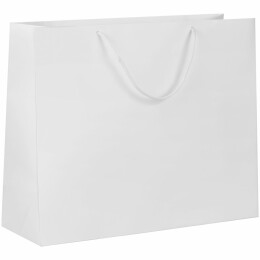 сделано в России Пакет бумажный с ламинацией Lami Tote L, белый