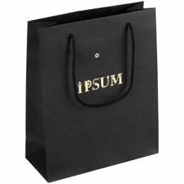 Разное Пакет бумажный Vid L, черный