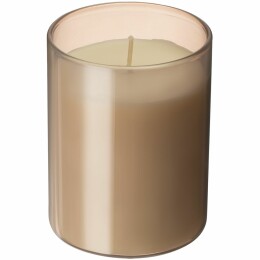 Very Marque Ароматическая свеча Flikka, сосна и кипарис, бежевая