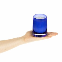 Very Marque Ароматическая свеча Fragnola, пряная древесина и кардамон, темно-синяя