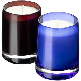 Very Marque Ароматическая свеча Fragnola, пряная древесина и кардамон, темно-синяя