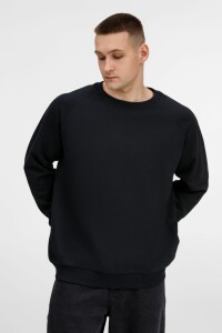 Manevr Свитшот унисекс Avenu, черный