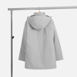 Manevr Куртка-парка унисекс Sfera, светло-серая