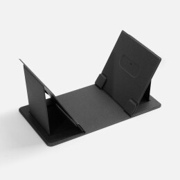 Molti Складной стол для ноутбука с беспроводной зарядкой Kickstand Table, серый