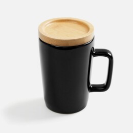 Molti Кружка Vierra с крышкой-костером, черная