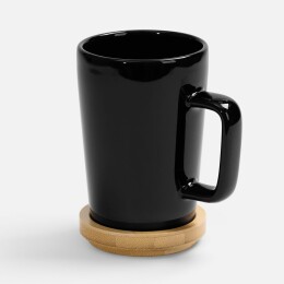 Molti Кружка Vierra с крышкой-костером, черная