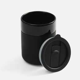 Molti Кружка Nabo с силиконовым держателем, черная