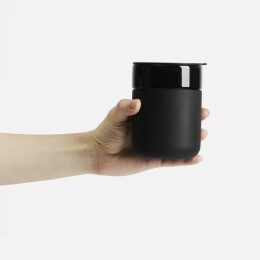 Molti Кружка Nabo с силиконовым держателем, черная