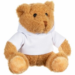 Разное Мягкая игрушка «Мишка Cuddleton» в белом худи