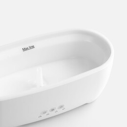 Molti Увлажнитель-ароматизатор Steam Spin, белый с серым