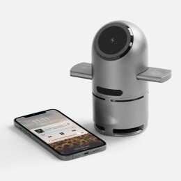 Uniscend Bluetooth-колонка с беспроводной зарядкой Droid, серая