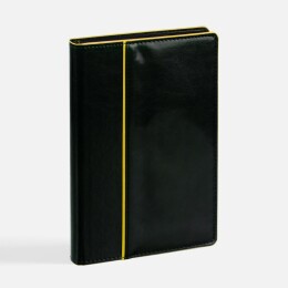 Escalada Ежедневник Alanis, недатированный, черный с желтым