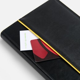 Escalada Ежедневник Alanis, недатированный, черный с желтым