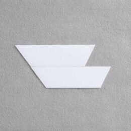 сделано в России Основа Velkro M для крепления шевронов на липучке, белая