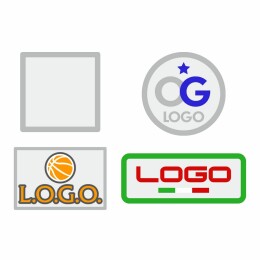 сделано в России Шеврон из габардина Gabo S, белый