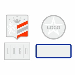 сделано в России Шеврон из габардина Gabo M, белый