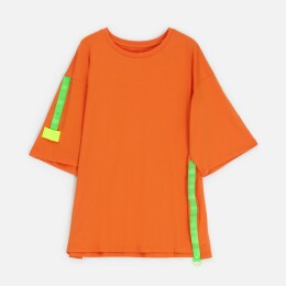 сделано в России Лейбл тканевый Epsilon, M, желтый неон