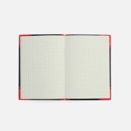 Разное Блокнот Accenti Mini, черный с красным