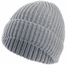 teplo Шапка Nordkapp, светло-серый меланж