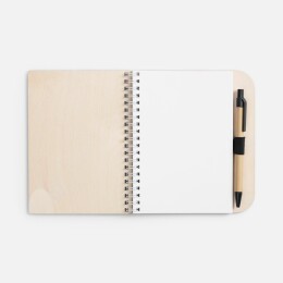 сделано в России Блокнот на пружине Woodpad на заказ