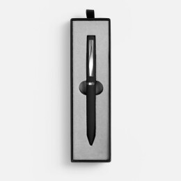 Разное Ручка шариковая Bolt Soft Touch в футляре, черная