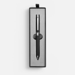 Разное Ручка шариковая Broad Ring Soft Touch в футляре, черная