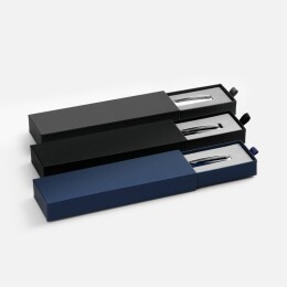 Разное Ручка шариковая Letra Chrome в футляре, черная