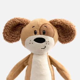 Разное Мягкая игрушка Beastie Toys, собачка с белым шарфом