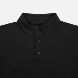 Molti Рубашка поло унисекс Senti, черная