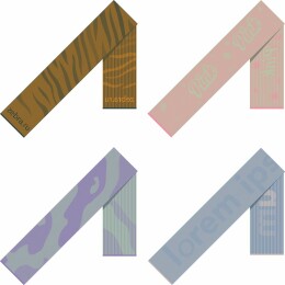 сделано в России Шарф Fung XXL на заказ, акрил