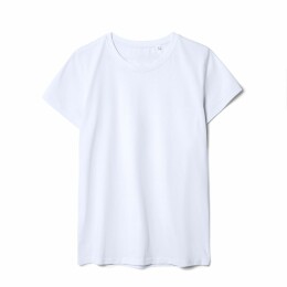 T-Bolka Футболка женская T-bolka Stretch Lady, белая (холодный оттенок)