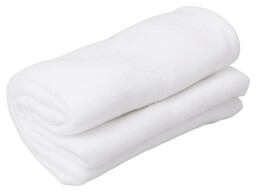 Разное Подарочный набор: кукла фарфоровая, плед флисовый, синий/белый