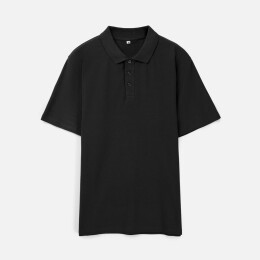 Molti Рубашка поло унисекс Tervise, черная