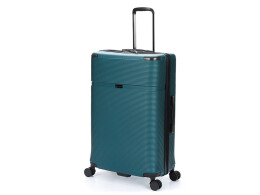 Torber Чемодан TORBER Onego, зелёный, ABS-пластик, 79,5 х 51 х 29 см, 103 л