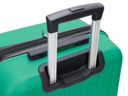 Torber Чемодан TORBER В Отпуск, ярко-бирюзовый, полипропилен, 65,5 х 43,5 х 26 см, 62 л