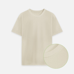 Portobello Футболки Футболка унисекс премиум AURA, 100% хлопок 200гр. бежевый, размер XS/S