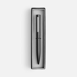 Разное Ручка шариковая Inkolor в футляре, черная с серым