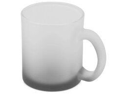 Разное Стеклянная матовая кружка с градиентом для сублимации, черный "Ombre Sub"