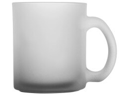 Разное Стеклянная матовая кружка с градиентом для сублимации, черный "Ombre Sub"