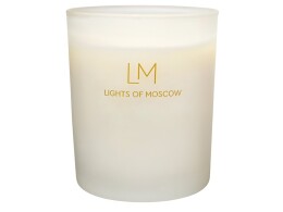 Lights of Moscow Ароматическая свеча в матовом стакане Sensual, коллекция Exclusive, 250 мл
