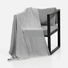 Molti Плед Landour, серый