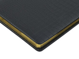 Bruno Visconti Ежедневник недатированный А5 "Amazonia", черный с золотым обрезом