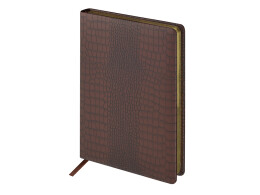 Bruno Visconti Ежедневник недатированный А5 "Amazonia", коричневый с золотым обрезом