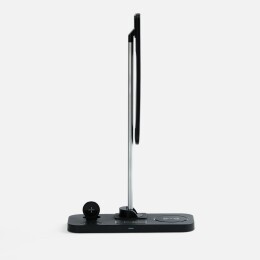Uniscend Настольная лампа с беспроводной зарядкой Power Light, черная