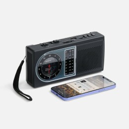 Molti Bluetooth-колонка с радио Comradio, черная