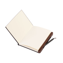 WOWNOTE Блокнот "Wood" с ручкой в ореховом магнитном пенале черный