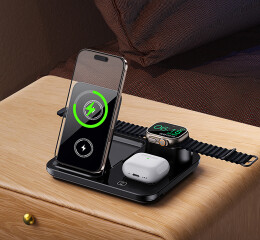 mid-oceangift Беспроводная (15W) зарядная станция "Lift" с сенсорным подъёмным механизмом