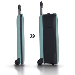 Разное Чемодан складной Rollink Vega II 55x40x20 см, 2 колеса, бирюзовый