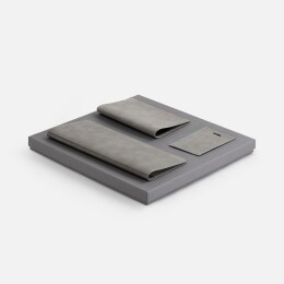 сделано в России Набор Nubuk Trio, серый