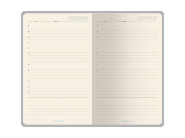 Bruno Visconti Ежедневник А5 недатированный «Chelsea», красный (золотистый кант и срез) (Р)